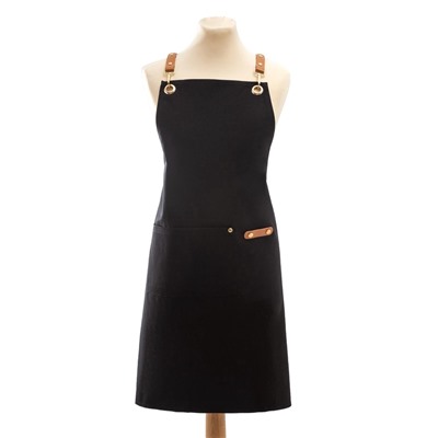 Фартук Этель «Стиль», чёрный, 70×78 см, 100% хлопок