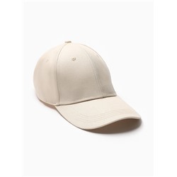 Кепка однотонная унисекс MINAKU, молочная, размер 58