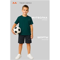 Детская однотонная футболка Happyfox