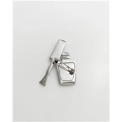 Брошь с гравировкой Фея Маникюра