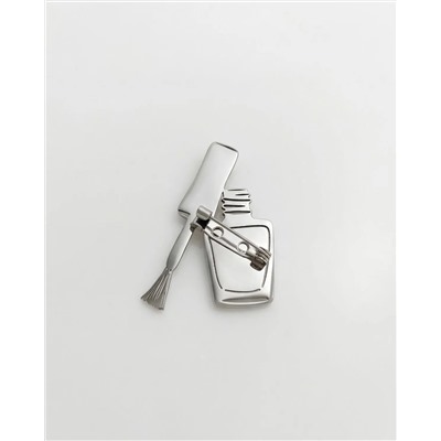 Брошь с гравировкой Фея Маникюра