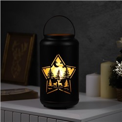 Фигура световая «Звездная ночь», 12.3×23 см, 1 LED. батарейки АААх3 (не в компл.), свечение тёплое белое