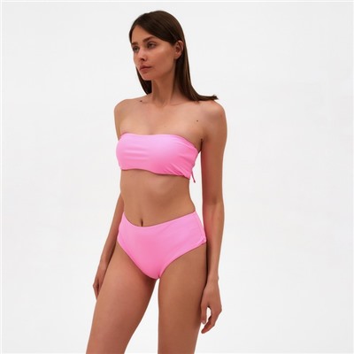 Плавки купальные бразильяны женские MINAKU, размер 44, розовый