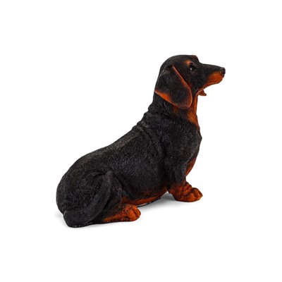 Садовая фигура из полистоуна «Собака такса», 20×20×12 см