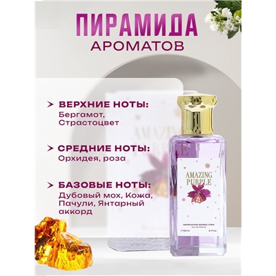 Туалетная вода женская Amazing Purple, 100 мл