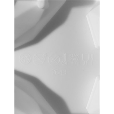 Форма для муссовых десертов и выпечки KONFINETTA «Сердце», силикон, 29×17×2 см, 8 ячеек, белая