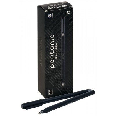 Ручка шариковая LINC "PENTONIC" черная 0.7мм 7024-K LINC