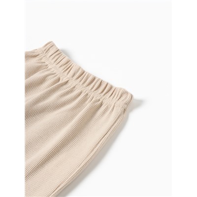 Брюки детские MINAKU, бежевые, рост 158 см