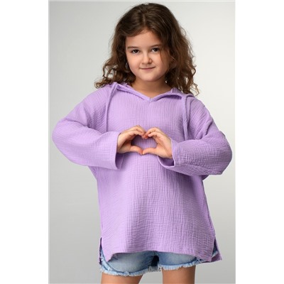 Детская хлопковая пляжная туника из муслина Happyfox