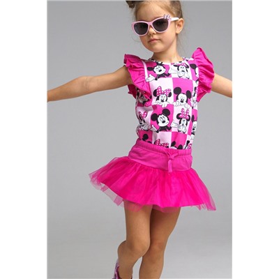 Костюм (Футболка+Юбка-шорты) PLAYTODAY, 758178