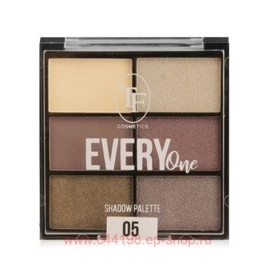 Triumph Тени Палитра тон 05 Бежево-розовый 6 тонов Every One СTE 37