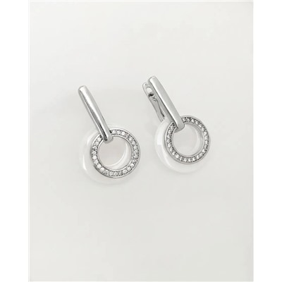 Серьги с керамикой