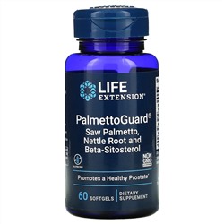 Life Extension, PalmettoGuard Saw Palmetto/Nettle Root with Beta-Sitosterol, 60 Softgels