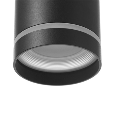 Светильник «Анди» GU10 черный 7×7×11 см