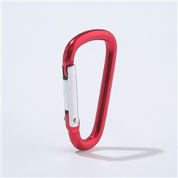 Набор карабинов металлических, туристических 4 см, 10 шт.