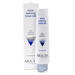 Aravia Крем для лица активное увлажнение / Active Hydrating Cream 24H, 100 мл KRISTALLER, 1108170