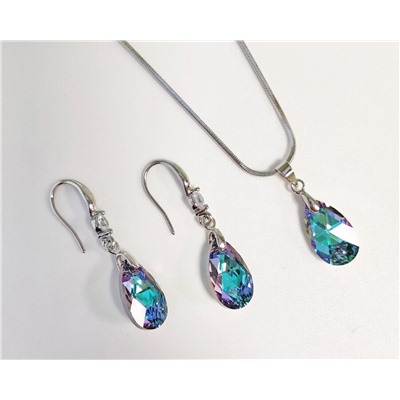 Комплект с кристаллами Swarovski