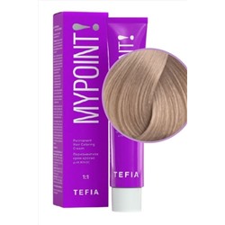 TEFIA Mypoint 9.87 Гель-краска для волос тон в тон / Очень светлый блондин коричнево-фиолетовый, безаммиачная, 60 мл KRISTALLER, 1114506