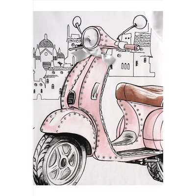 Фуфайка трикотажная для девочек (футболка с длинными рукавами) PLAYTODAY, 1241363