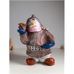 Подставка для бутылки «Снеговик», 40×28×19 см