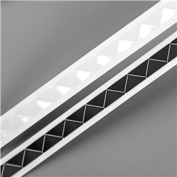 Набор уголков с кармашком для фотографий 250 уголков «Чёрные и прозрачные» набор 2 шт. 2 м×1.03 см