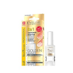 Eveline Nail Therapy  Prof.  8в1  Здоровые ногти Gold Shine Nail микрочастицы золота 12мл /3/12