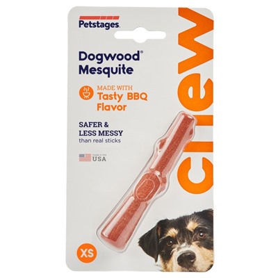 Игрушка Petstages Mesquite Dogwood для собак, очень маленькая, с ароматом барбекю 13 см