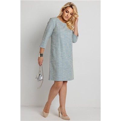 Платье женское  6163Ш/02/Голубой
