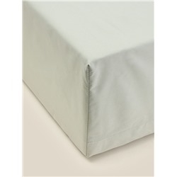 Простыня на резинке 1.5-спальная SL Home, 140×200+30 см, оливковая, перкаль