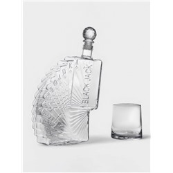 Мини-бар «Покер», 1 л, на подставке, стекло