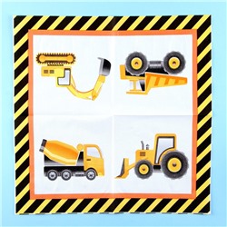 Салфетки бумажные «Спецтехника», 33×33 см, набор 20 шт.