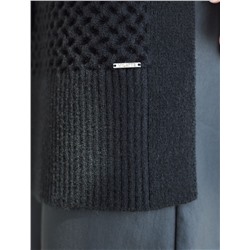 Удлиненный жилет из пряжи с кашемиром