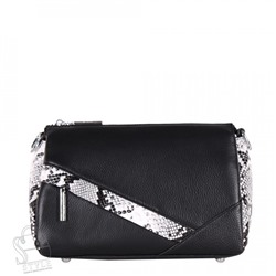 Сумка женская кожаная 0753 black Polina&Eiterou/50