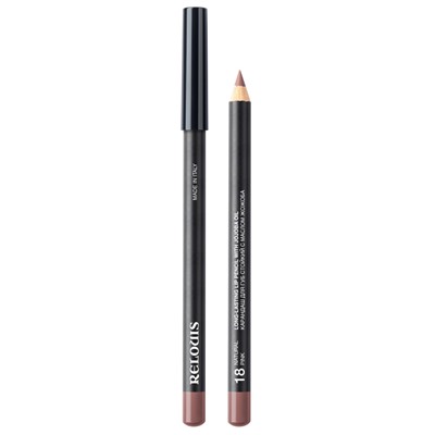 Карандаш для губ стойкий с маслом жожоба 18 NATURAL PINK