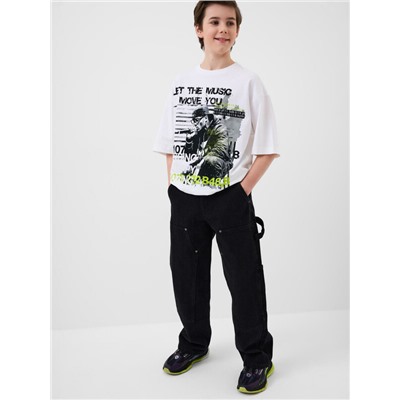 Фуфайка трикотажная для мальчиков (футболка)