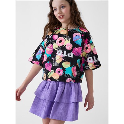 Юбка текстильная для девочек