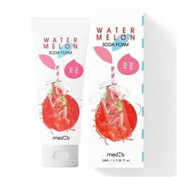 Med:B  Пенка для умывания с cодой и арбузом Watermelon Soda Foam