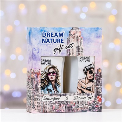 УЦЕНКА Набор DreamNature:шампунь для ослабленных и поврежденных волос,250 мл+гель для душа,250 мл 9448