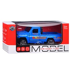 Машина "Пикап" 1:32 металл (свет,звук,откр дв) в коробке