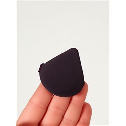 Спонжи для макияжа, в футляре, набор 6 шт.: спонж «капля», пуховки - 5 шт., МИКС