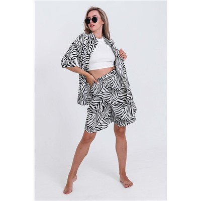 Костюм с шортами 1252 штапель НАТАЛИ, 999582