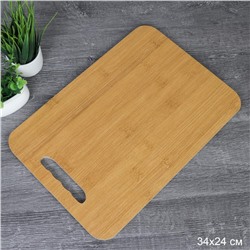 Доска разделочная 24х34x0.8 см / BBD50 /уп 60/ дерево