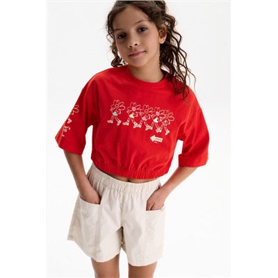 Футболка-топ для девочек PELICAN, 1233366