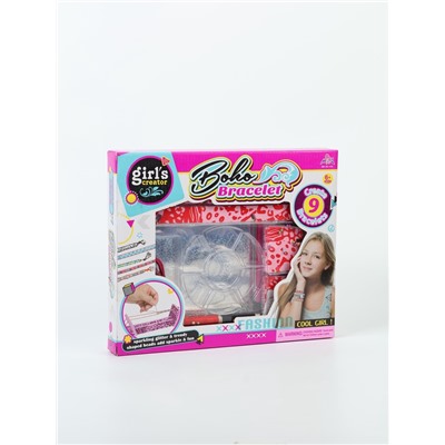 УЦЕНКА Набор для создания украшений «Мои браслеты» с прибором для плетения