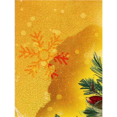 Пакет подарочный новогодний ламинированный «С Новым годом», L 31×40×11.5 см