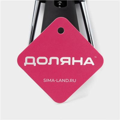 Штопор для вина Доляна «Элегант», h=17.5 см, чёрный