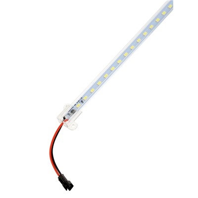 Светильник линейка 1 метр, в корпусе, 12 Вт, 1800 Лм, SMD5630, 76 Led, 6500 K, 220 В