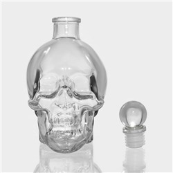 Штоф «Череп. Хэллоуин», 400 мл, стекло, прозрачный