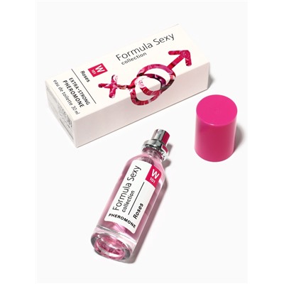 Туалетная вода женская с феромонами Formula Sexy collection Roses W101, 30 мл