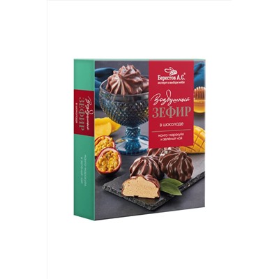 Зефир в шоколаде манго-маракуйя и зелёный чай 155г ЭКОПРОДУКТЫ, 1183910